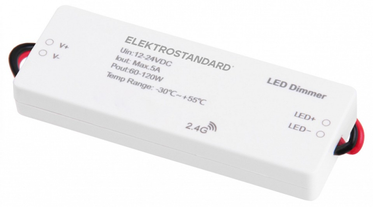 Контроллер-диммер Elektrostandard Аксессуары для светодиодных лент 12/24V 95006/00
