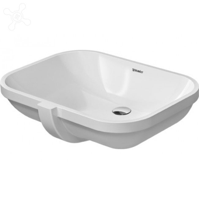 Раковина встраиваемая Duravit D-Code 0338560000 белая