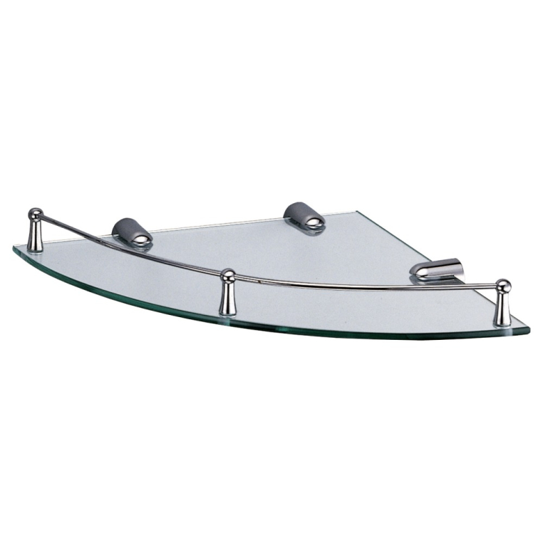 Полка WasserKraft K-544 стеклянная угловая