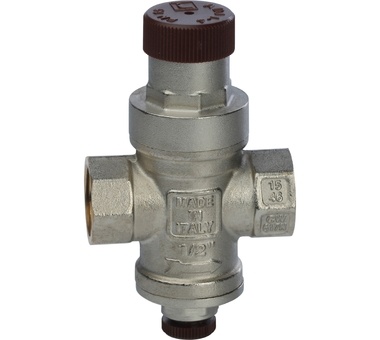Редуктор давления с подсоединением для манометра STOUT SVS-0010-000015 1/2