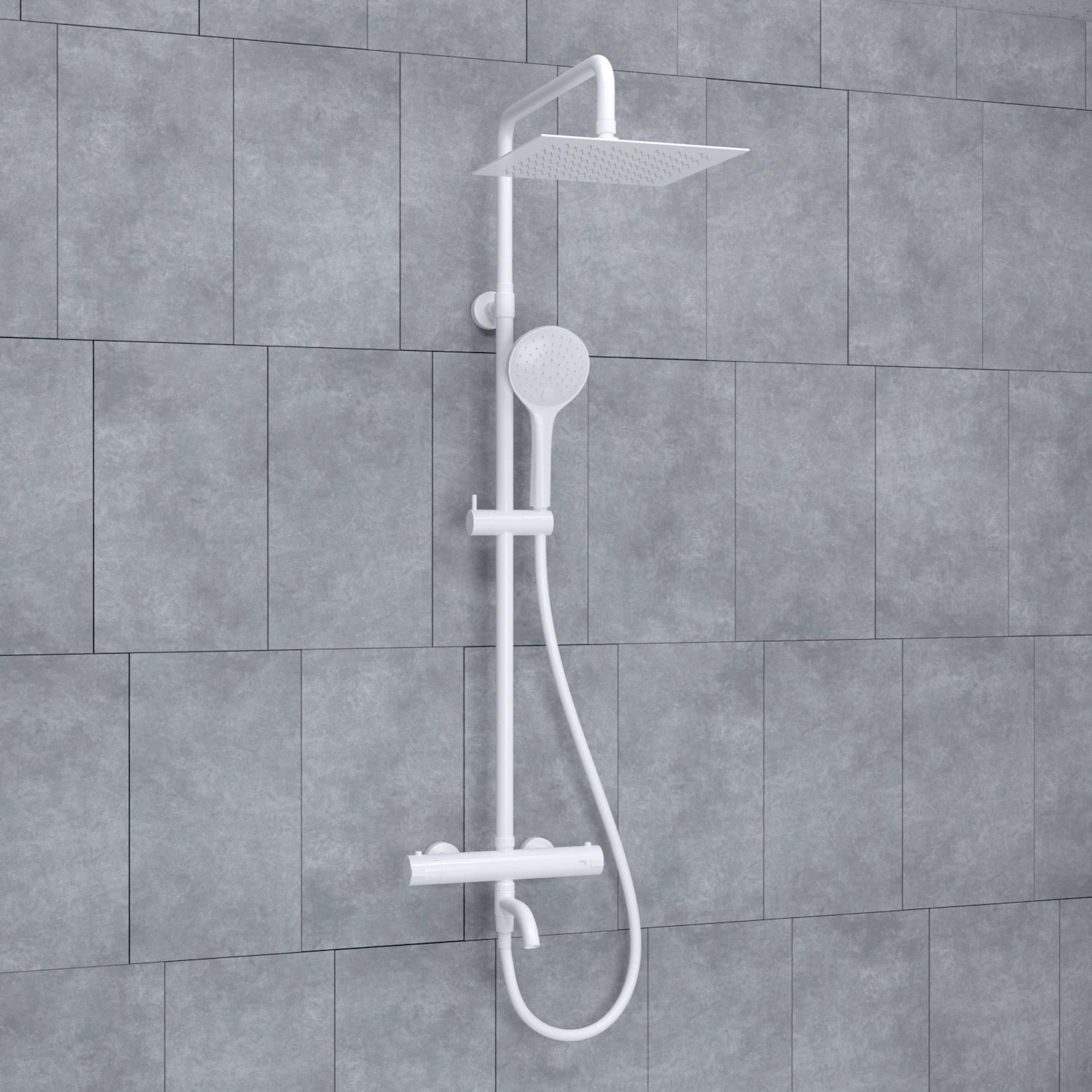 A188.254.155.WM Thermo Душевой комплект с термостатическим смесителем