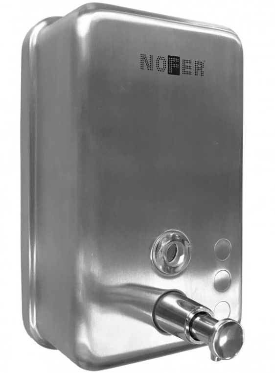 Диспенсер для мыла Nofer 03041.S матовый