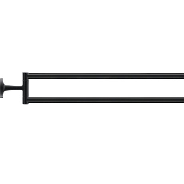 Полотенцедержатель поворотный Duravit Starck 0099414600 черный