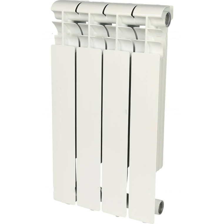 ROMMER Profi 500 (AL500-80-80-100) 4 секции радиатор алюминиевый (RAL9016)