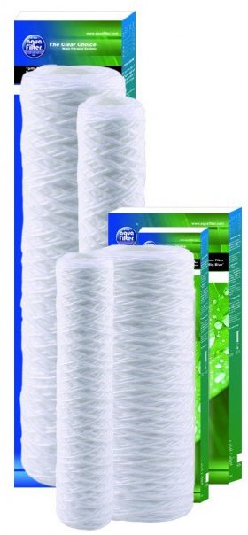 Картридж AquaFilter AQM FCPP20M20B 20ВВ из полипропиленового шнура, 20 мкм