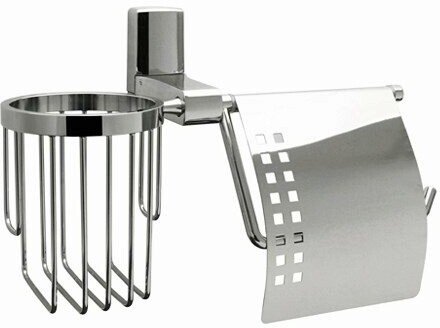 Держатель туалетной бумаги и освежителя WasserKraft Leine K-5059