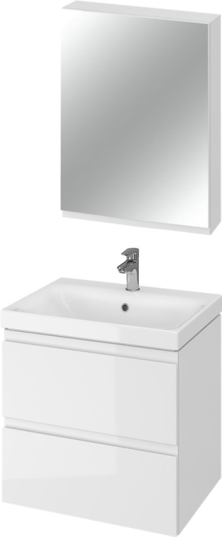 Комплект мебели Cersanit Moduo 60 (SB-SZ-MOD-MO60/Wh+S-UM-MOD60/1+SB-LS-MOD60/Wh)