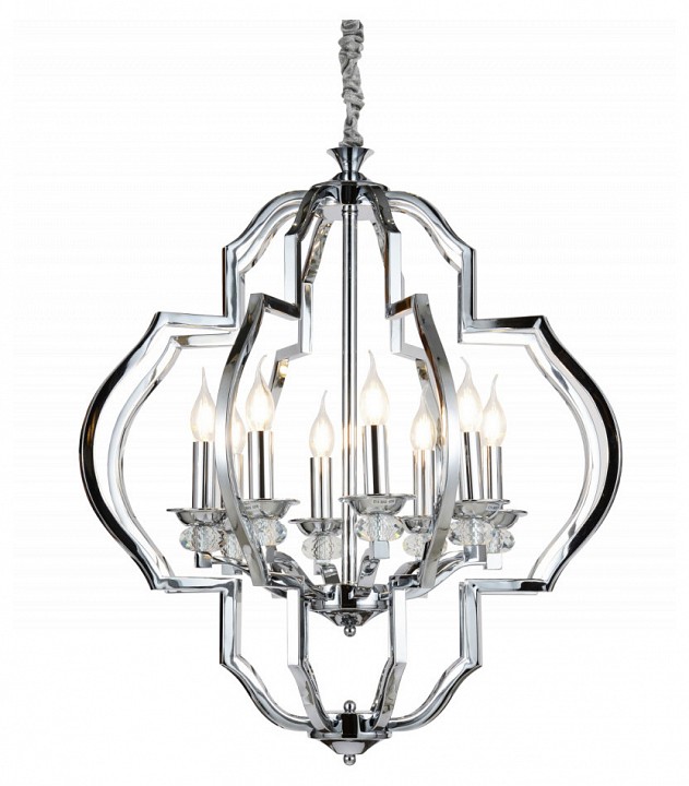 Подвесная люстра LUMINA DECO Cesaro LDP 17078-8 CHR