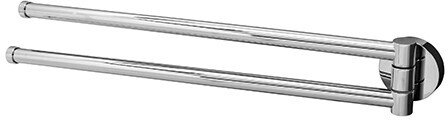 Держатель полотенец двойной WasserKraft Rhein K-6231