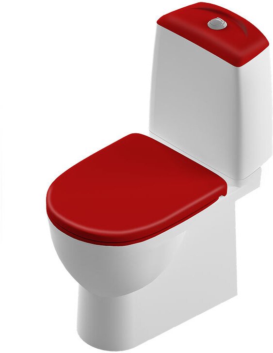 Напольный унитаз Sanita Luxe Best Color с бачком и микролифтом BSTSLCC07110522