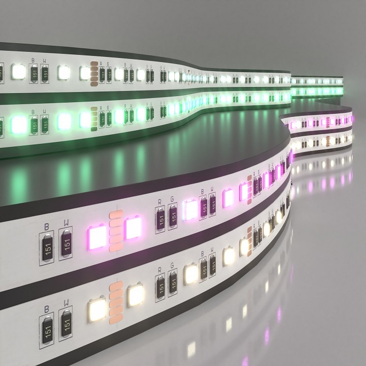Лента светодиодная Elektrostandard 24V 60Led 24W IP20 RGBW 5050 24V 60Led 24W IP20 RGBW