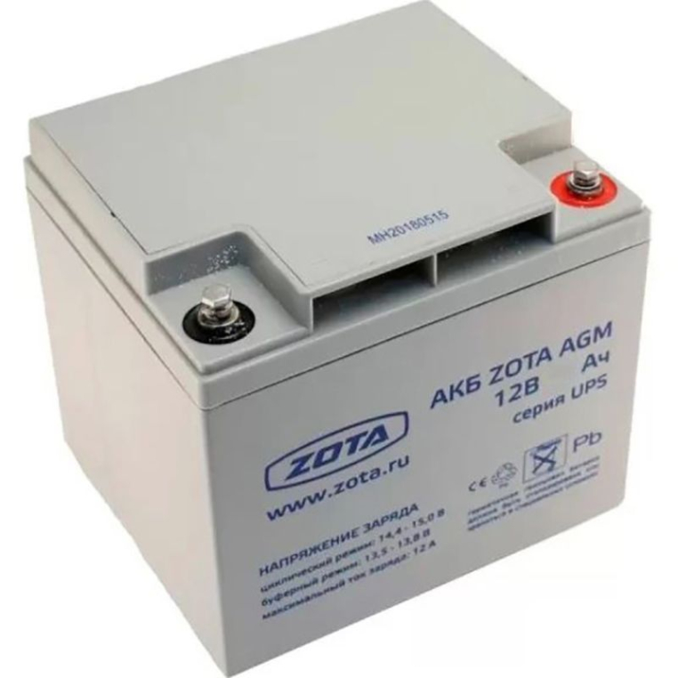 Аккумуляторная батарея ZOTA AGM 100-12, 100 А*ч 12 В AB3481100100