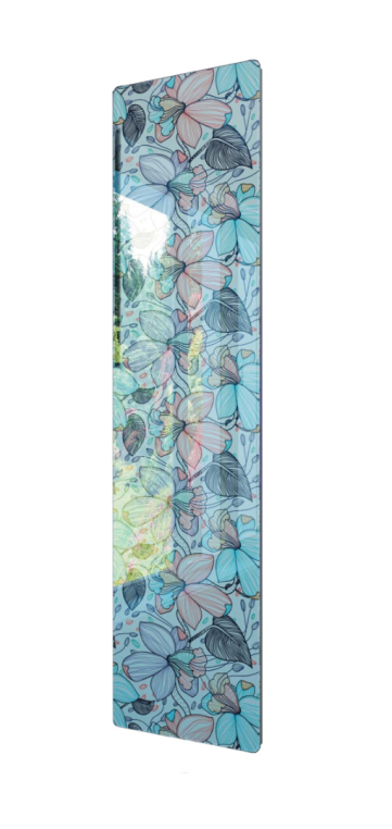 Дизайн-радиатор Varmann Solido Glass 1820x550 DR панель из закаленного стекла с нанесением рисунка, с нижним правым подключением (SG 1820.550 DR)