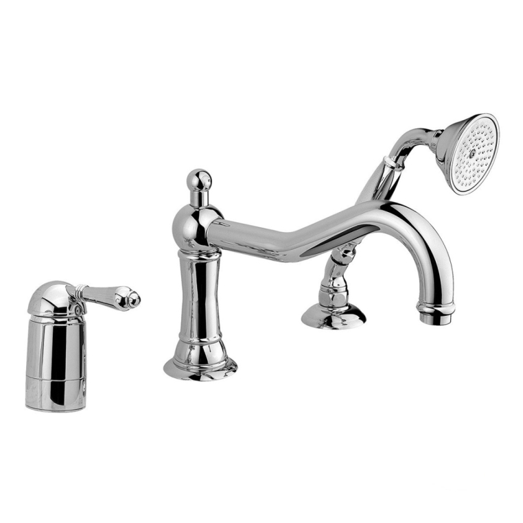 Смеситель на борт ванны с ручным душем Nicolazzi 3449CR75