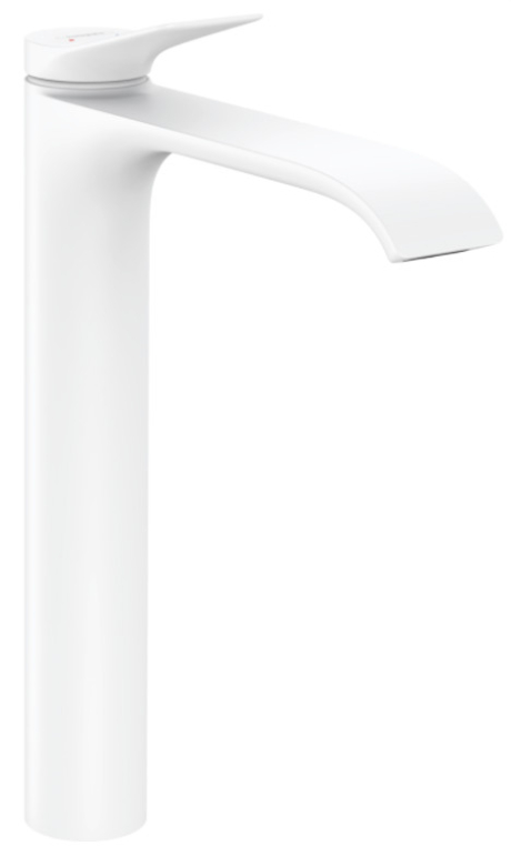 Смеситель для раковины Hansgrohe Vivenis с донным клапаном 75040700 белый матовый