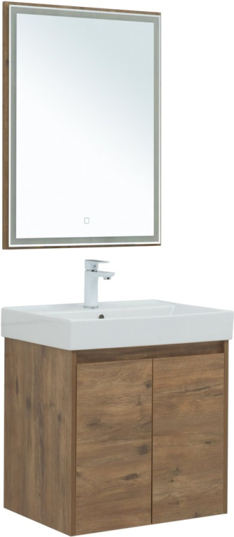 Комплект мебели Aquanet Nova Lite 60 дуб рустикальный, с дверками (00298849+00242905+00249510)