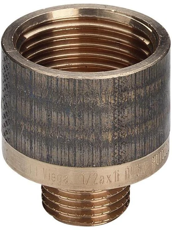 Переходник НВ Viega 359348 (бронза) 1"х1 1/4"