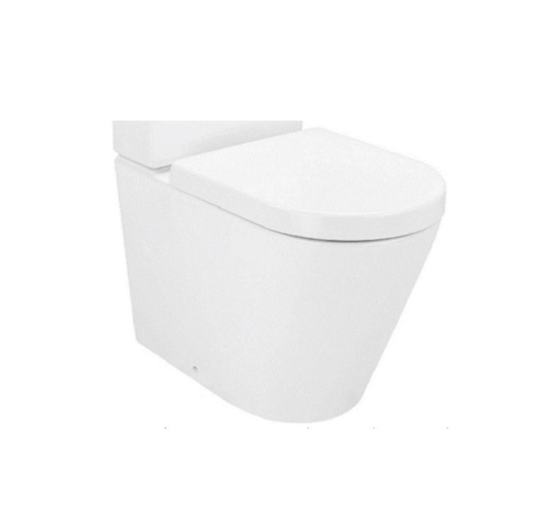 Напольный унитаз BelBagno Flay-R  с микролифтом, безободковый BB007CPR+BB2002SC