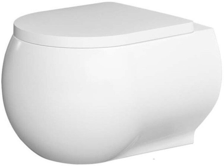 Подвесной унитаз Bien Flash с микролифтом, безободковый FLKA052N1VP0W3000