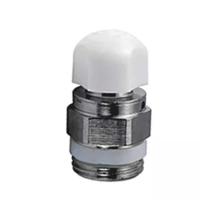 Кран Маевского латунь R66A Ду 6 Ру10 G1/8" НР с колпачком Giacomini R66AX000