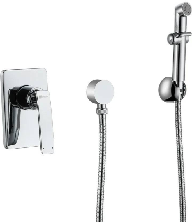 Смеситель LEMARK Bellario LM6819C с гигиеническим душем, встраиваемый LM6819C