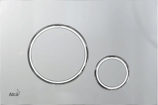 Кнопка смыва AlcaPlast M771 хром глянец