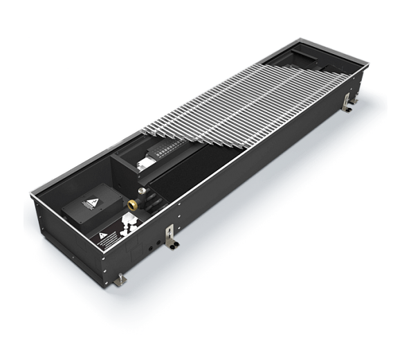 Встраиваемый в пол конвектор Varmann Qtherm HK 310x150x1900 мм (QHK4 310.150.1900 RR U EV1)