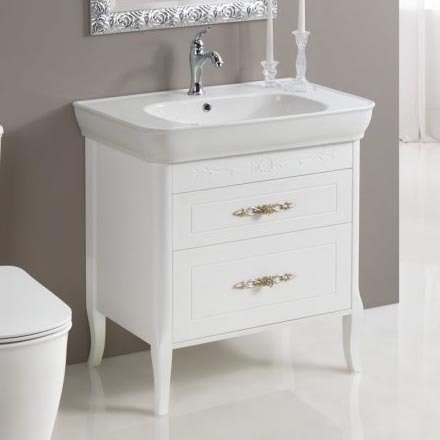 Тумба под раковину BelBagno Prado 80 см PRADO-800-2C-PIA2-BL