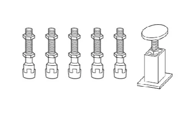 Ножки для поддона 1200 мм Huppe Purano 508059000