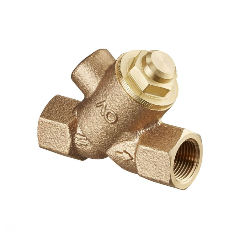 Oventrop Обратный клапан с косой врезкой, с уплотнением EPDM, DN 15 (1072104)