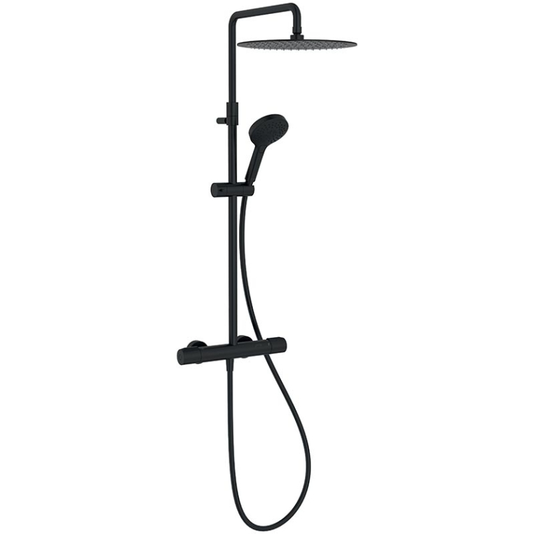 Душевая стойка Jacob Delafon Metro E26588-BL черный