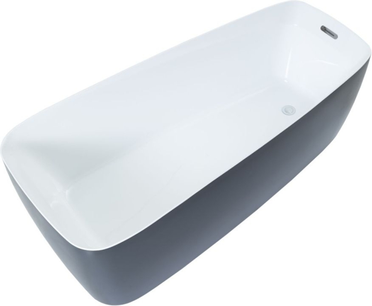Акриловая ванна Aquanet Family Trend 170x78 90778 Gloss Finish панель Black matte 90778-GW-MB