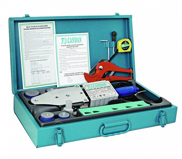 Свар. аппарат + комплект матриц (20-40 мм) в ящике CM01SET (6429)
