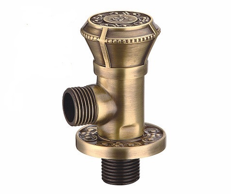 Вентиль угловой Bronze de Luxe 32626 бронза