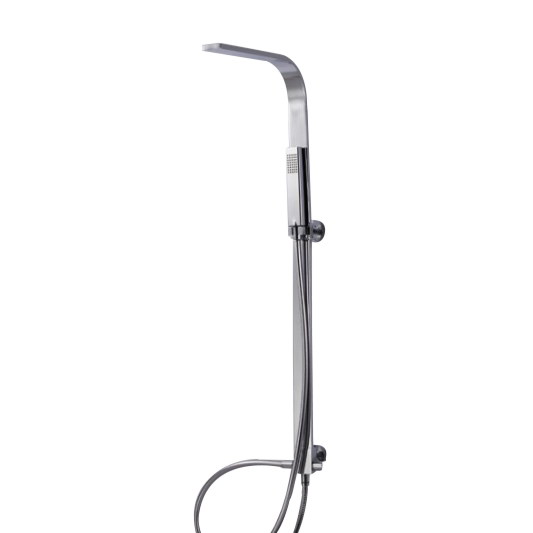 Душевая стойка Bravat Arc D224C-ENG хром