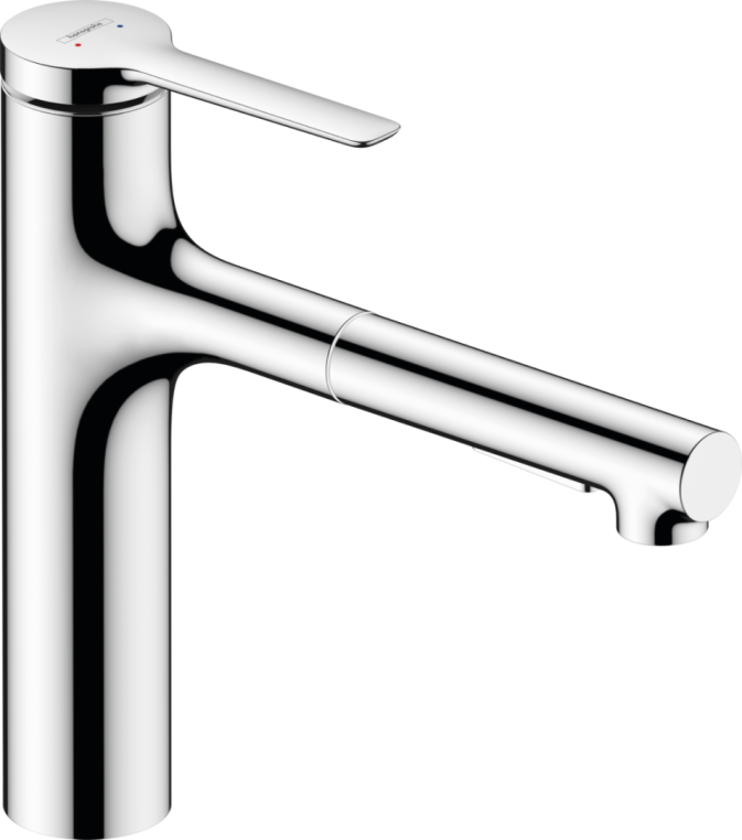 Смеситель для кухни Hansgrohe Zesis M33 74801000 с вытяжным душем