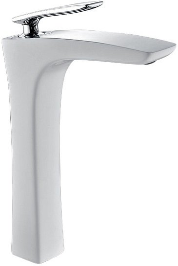 Смеситель для раковины Timo Helmi 4011/00-16F хром-белый