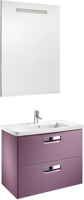 Комплект мебели Roca Gap 60 фиолетовая (Zru9302742+327472000+ZRU9302688)