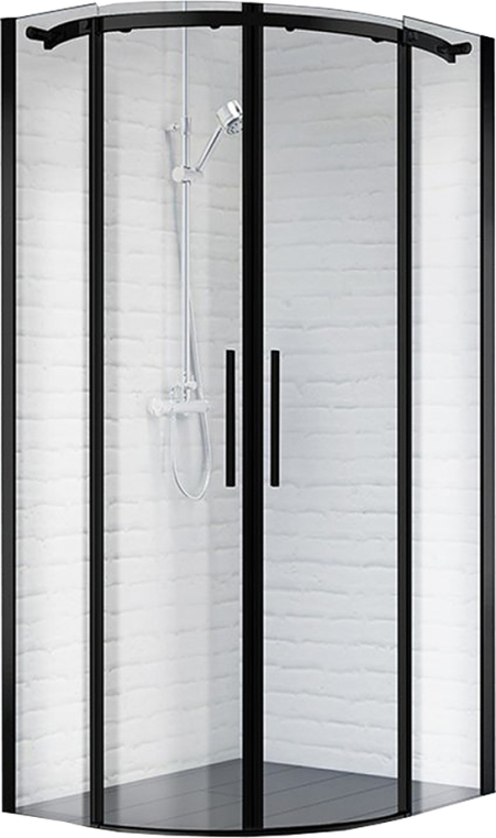 Душевой уголок BelBagno ACQUA 100x100 ACQUA-R-2-100-C-NERO