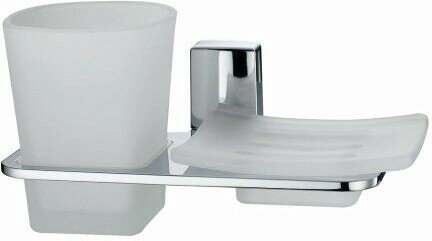 Держатель стакана и мыльницы WasserKraft Leine K-5026