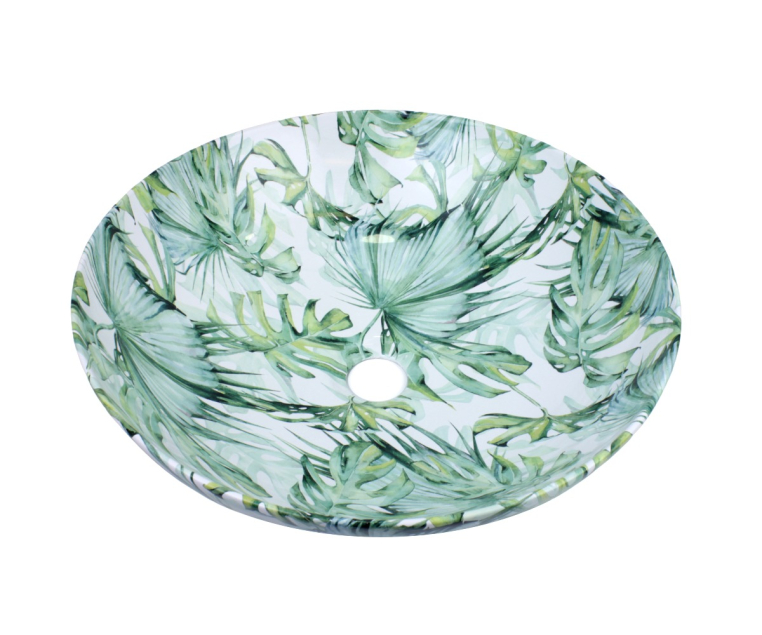 Раковина-чаша Bronze de Luxe Flora 400x400x120 (3008)