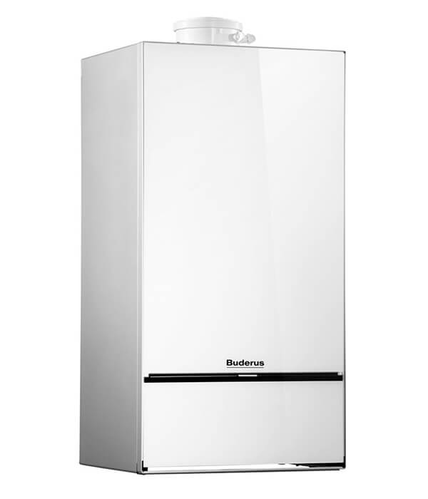 Настенный газовый конденсационный котел отопления одноконтурный Buderus logamax GB172-35 i белый (7736900903)