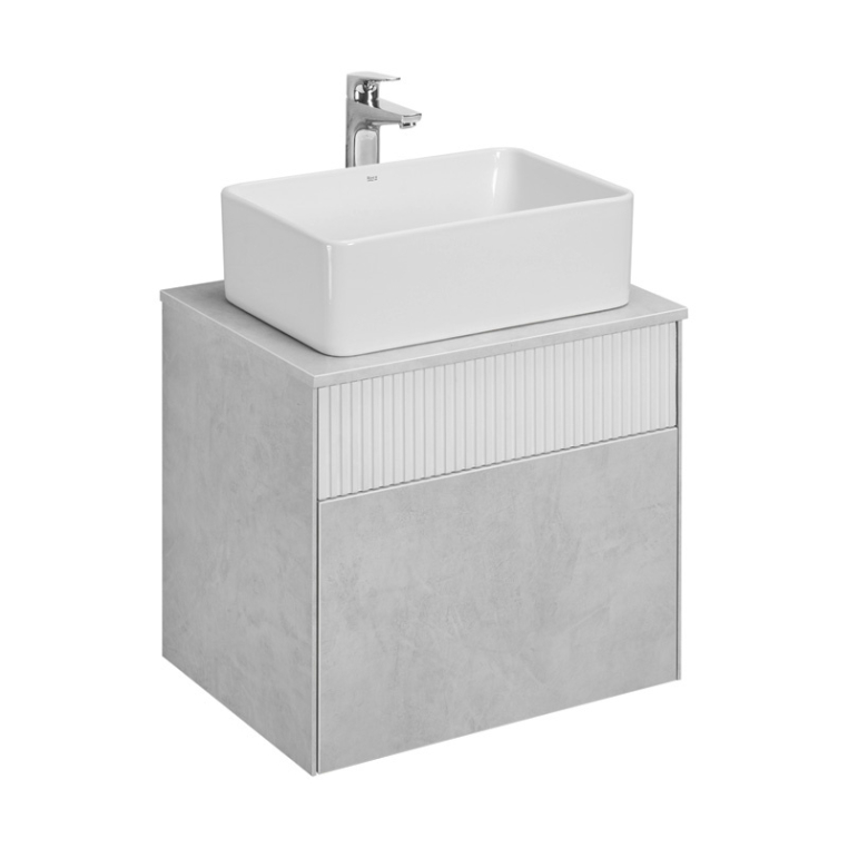 Тумба с раковиной Aquaton Марбл 60 1A2761K1MH4C0