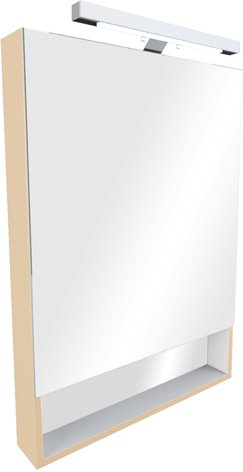 Зеркальный шкаф Roca GAP 700mm ZRU9302699 бежевый