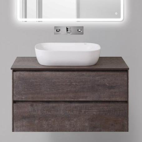 Тумба под раковину BelBagno Pietra 100 см PIETRA-1000-2C-SO-PT Stone