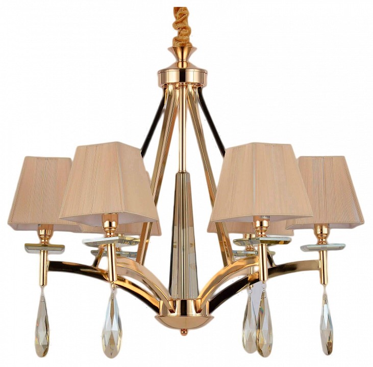 Подвесная люстра LUMINA DECO Valentina LDP 1240-6 GD