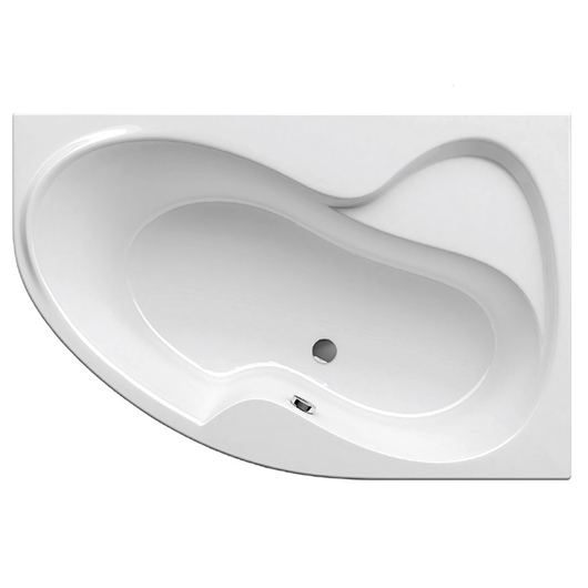 Акриловая ванна Ravak Rosa II 150x105 P CJ21000000+CY55000000 с опорной конструкцией