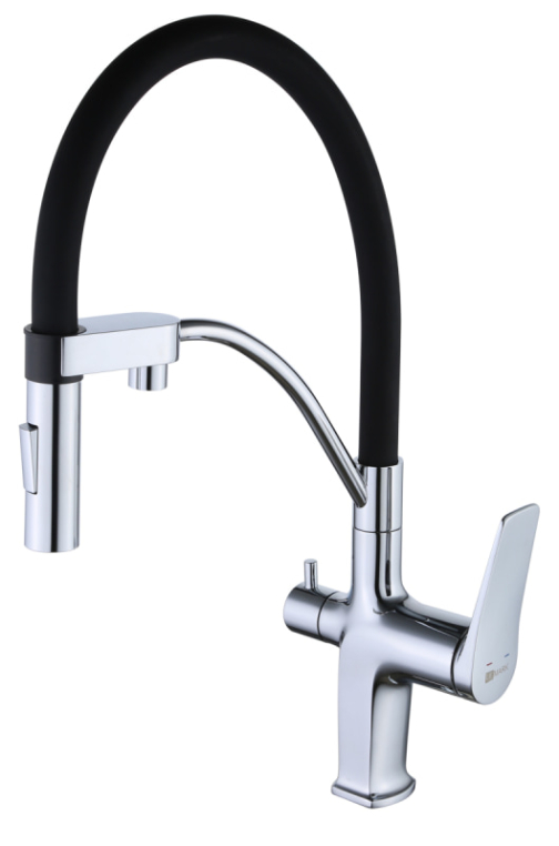 Смеситель для кухни LEMARK Comfort LM3074C с подключением к фильтру с питьевой водой