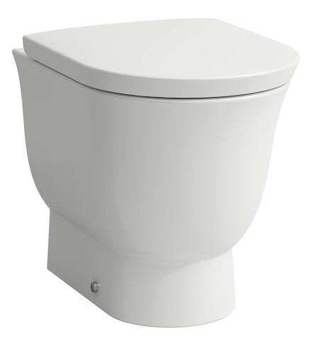 Чаша напольного унитаза Laufen The New Classic безободковая 8.2385.1.000.000.1