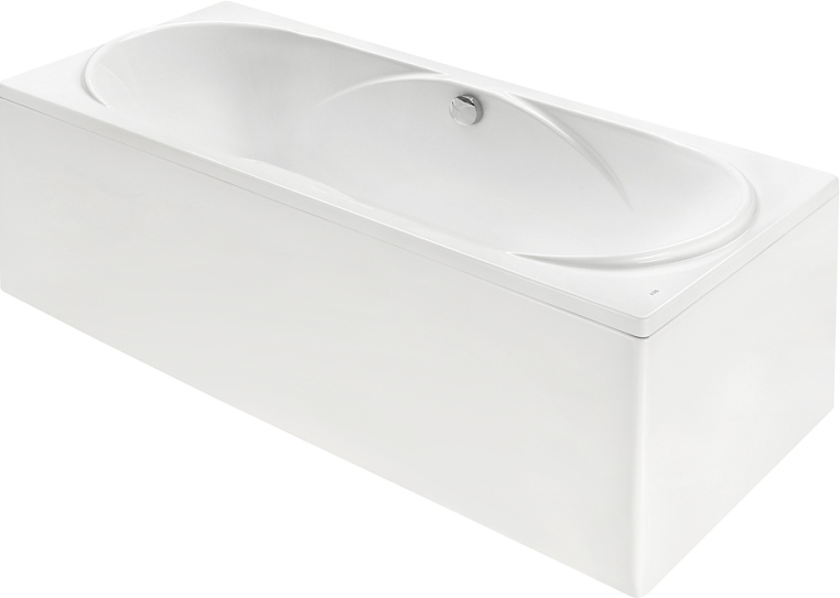 Акриловая ванна Roca Madeira 180х80 см 248525000+24F177000 с монтажным комплектом